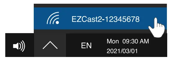 EZCast2 무선 디스플레이 수신기 - Wi-Fi