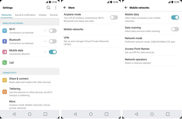 why is my mms not working on android