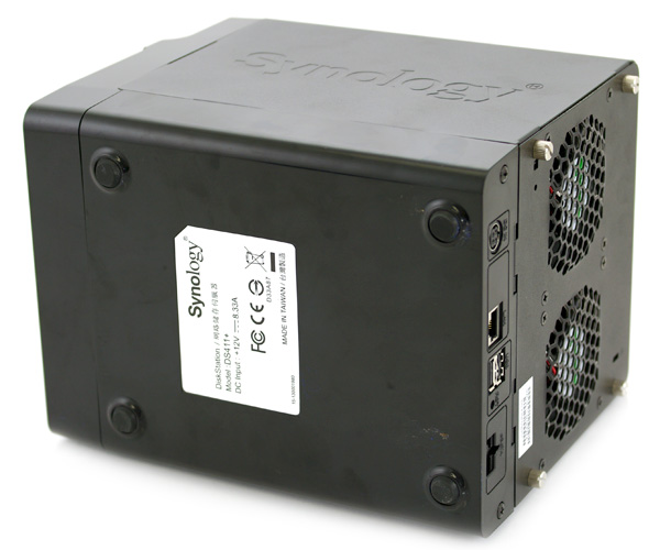 Synology DiskStation DS411+ 하단