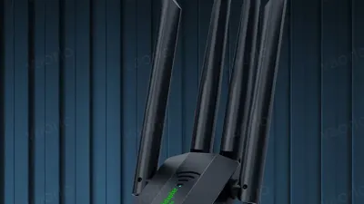 1200Mbps 와이파이 USB 어댑터 듀얼 밴드 2.4G + 5Ghz 와이파이 동글 4 안테나, 802.11AC USB 3.0