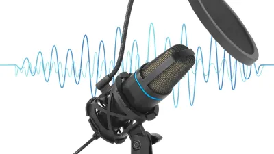 RGB USB 마이크 콘덴서 와이어 게이밍 마이크, 팟캐스트 녹음 스튜디오 스트리밍 노트북 데스크탑 PC용